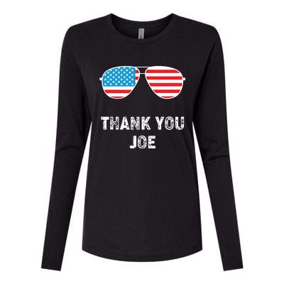 Thank You Joe Womens Cotton Relaxed Long Sleeve T-Shirt