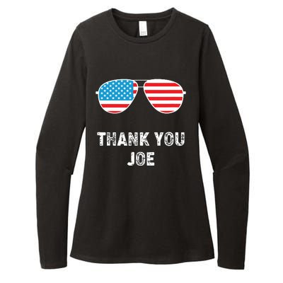 Thank You Joe Womens CVC Long Sleeve Shirt