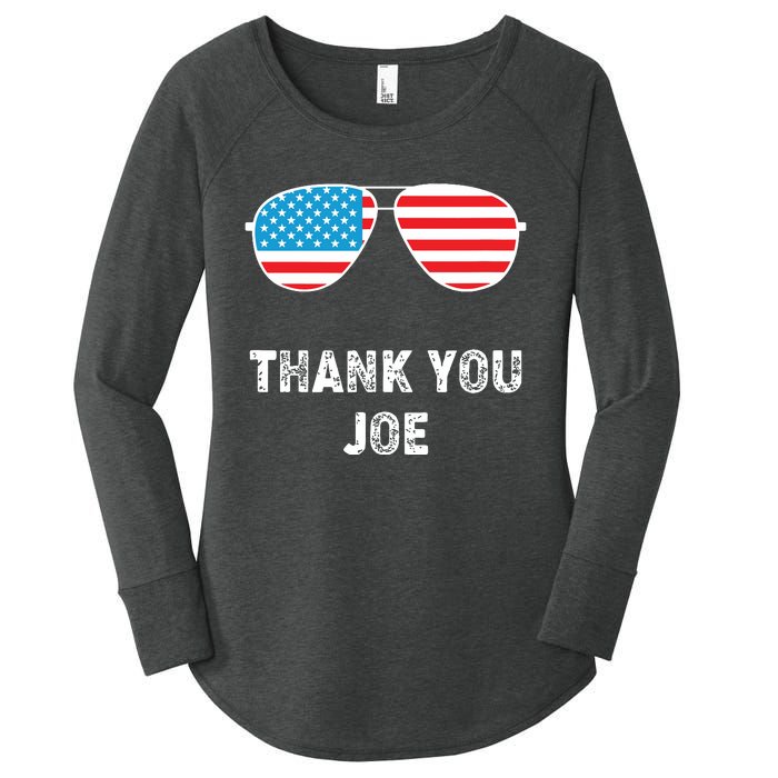 Thank You Joe Women's Perfect Tri Tunic Long Sleeve Shirt