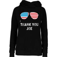 Thank You Joe Womens Funnel Neck Pullover Hood