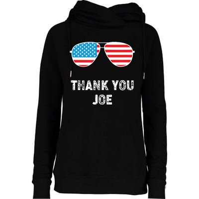 Thank You Joe Womens Funnel Neck Pullover Hood