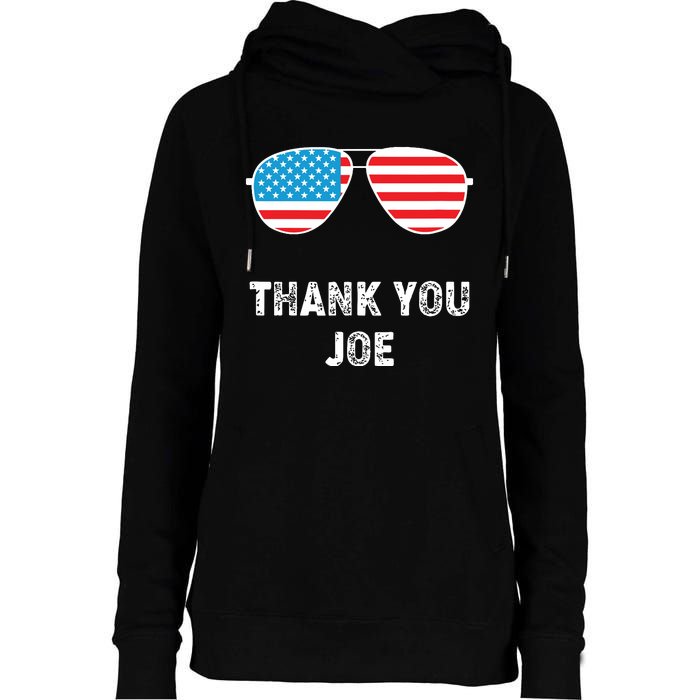 Thank You Joe Womens Funnel Neck Pullover Hood