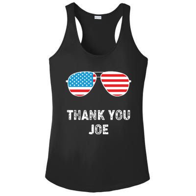 Thank You Joe Ladies PosiCharge Competitor Racerback Tank