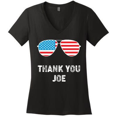 Thank You Joe Women's V-Neck T-Shirt