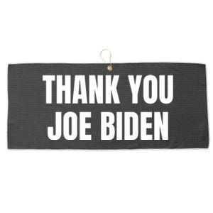 Thank You Joe Biden Usa Flag President Large Microfiber Waffle Golf Towel