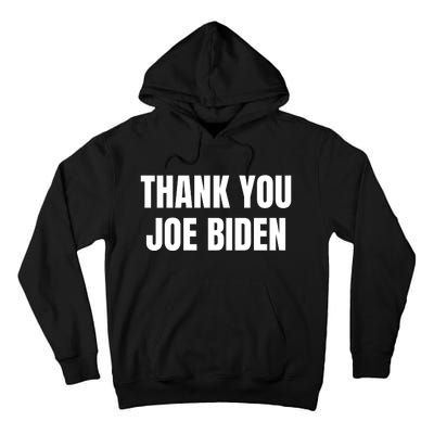 Thank You Joe Biden Usa Flag President Tall Hoodie