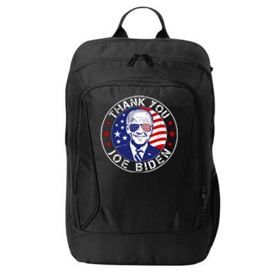 Thank You Joe Biden Usa Flag President Thanks Joe City Backpack