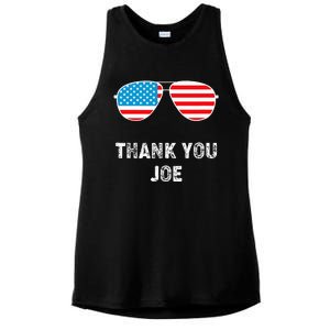 Thank You Joe Thank You Joe Biden Ladies PosiCharge Tri-Blend Wicking Tank