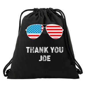 Thank You Joe Thank You Joe Biden Drawstring Bag