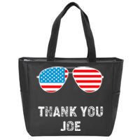 Thank You Joe Thank You Joe Biden Zip Tote Bag