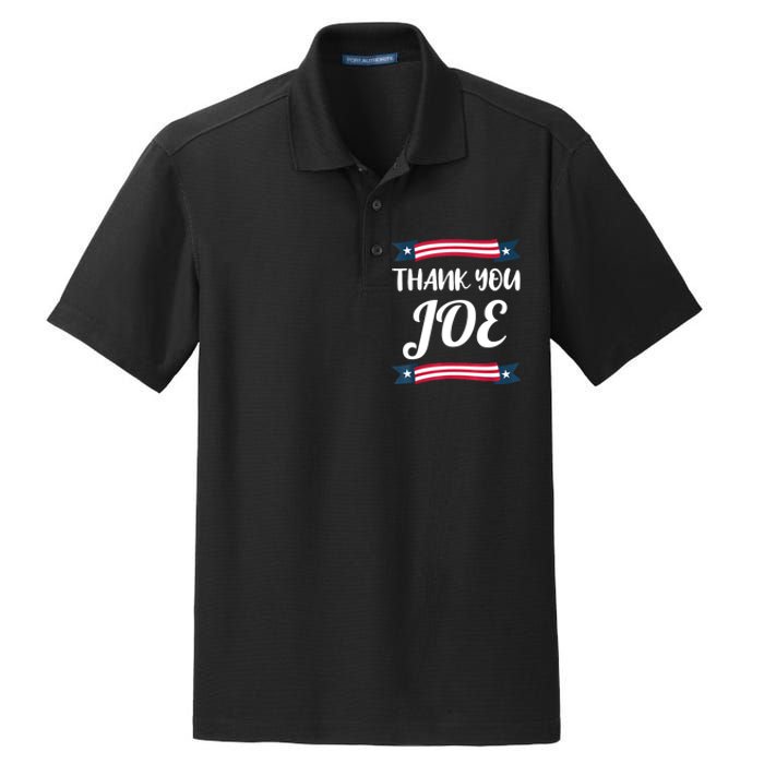 Thank You Joe | President Biden | Pass The Torch Dry Zone Grid Polo