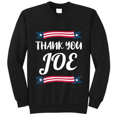 Thank You Joe | President Biden | Pass The Torch Tall Sweatshirt