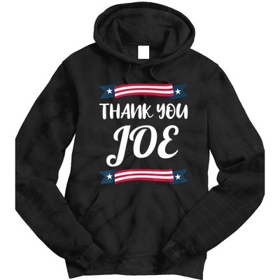 Thank You Joe | President Biden | Pass The Torch Tie Dye Hoodie