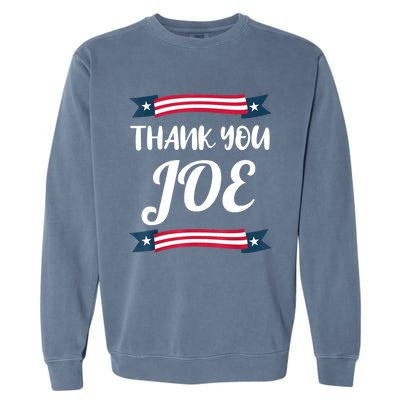 Thank You Joe | President Biden | Pass The Torch Garment-Dyed Sweatshirt