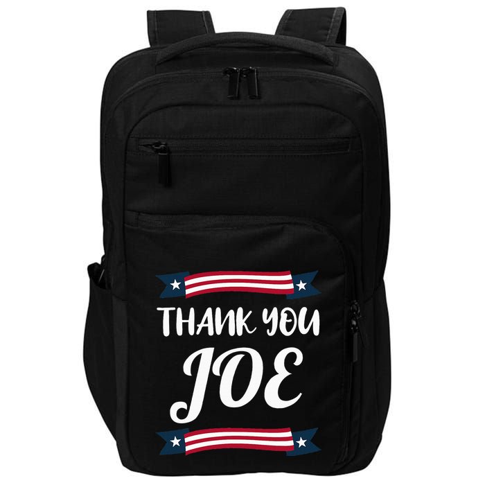 Thank You Joe President Biden Pass The Torch Impact Tech Backpack