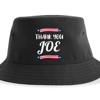 Thank You Joe President Biden Pass The Torch Sustainable Bucket Hat