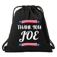 Thank You Joe President Biden Pass The Torch Drawstring Bag