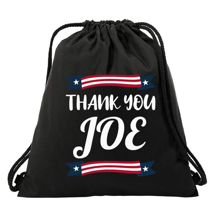 Thank You Joe President Biden Pass The Torch Drawstring Bag