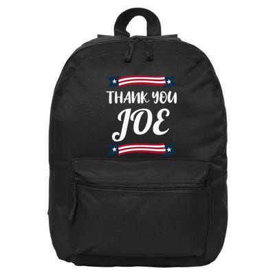Thank You Joe President Biden Pass The Torch 16 in Basic Backpack