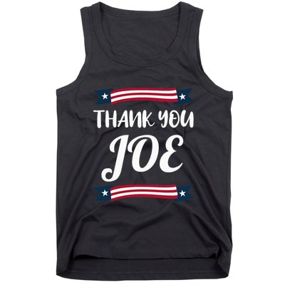 Thank You Joe President Biden Pass The Torch Tank Top