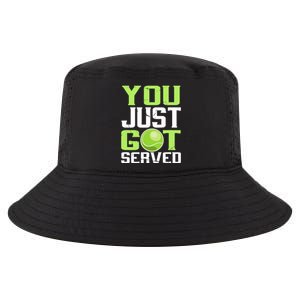 Tennis You Just Got Served Tennis Fans Cool Comfort Performance Bucket Hat