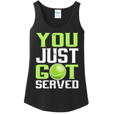 Tennis You Just Got Served Tennis Fans Ladies Essential Tank