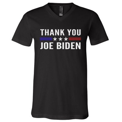 Thank You Joe Biden Thank You President V-Neck T-Shirt