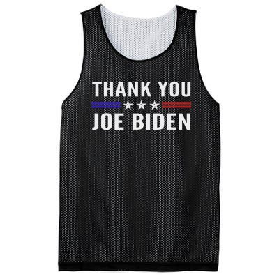 Thank You Joe Biden Thank You President Mesh Reversible Basketball Jersey Tank