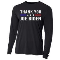 Thank You Joe Biden Thank You President Cooling Performance Long Sleeve Crew