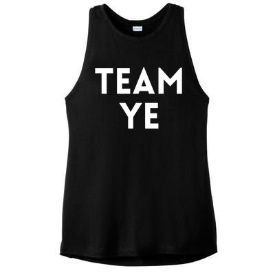 Team Ye Kanye Ladies PosiCharge Tri-Blend Wicking Tank