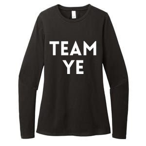 Team Ye Kanye Womens CVC Long Sleeve Shirt