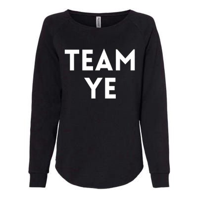 Team Ye Kanye Womens California Wash Sweatshirt