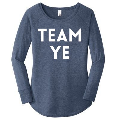 Team Ye Kanye Women's Perfect Tri Tunic Long Sleeve Shirt