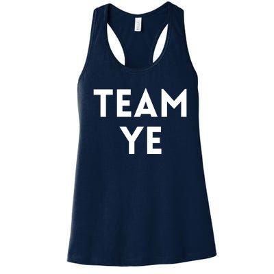 Team Ye Kanye Women's Racerback Tank