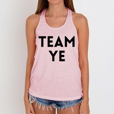 Team Ye Kanye Women's Knotted Racerback Tank