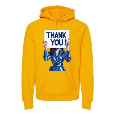 Thank You Kamala Harris 47 Premium Hoodie