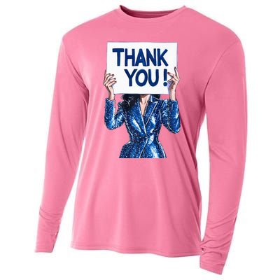 Thank You Kamala Harris 47 Cooling Performance Long Sleeve Crew