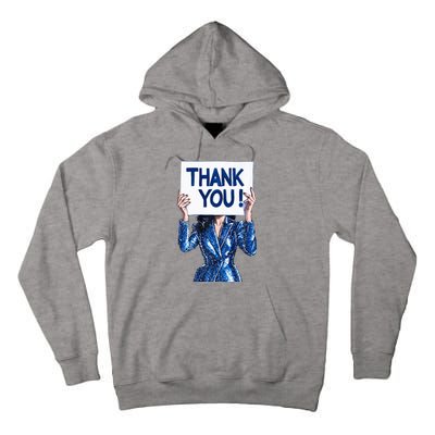 Thank You Kamala Harris 47 Tall Hoodie