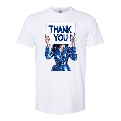 Thank You Kamala Harris 47 Softstyle® CVC T-Shirt