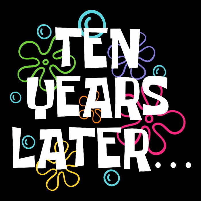 Ten Years Later Funny Meme 10 Years Old 10th Birthday Party Button