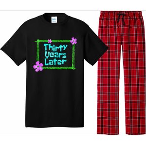 Thirty Years Later Funny 30 Year Old Birthday Party Pajama Set