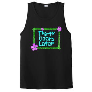 Thirty Years Later Funny 30 Year Old Birthday Party PosiCharge Competitor Tank