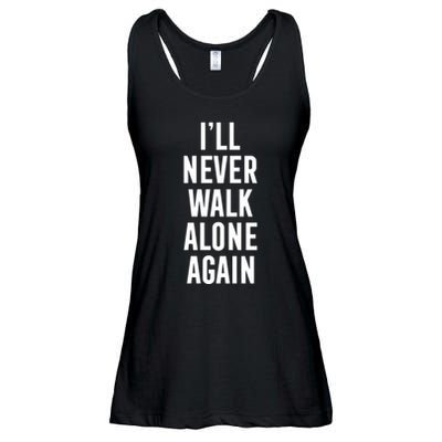Thank You Luv ILl Never Walk Alone Again Ladies Essential Flowy Tank