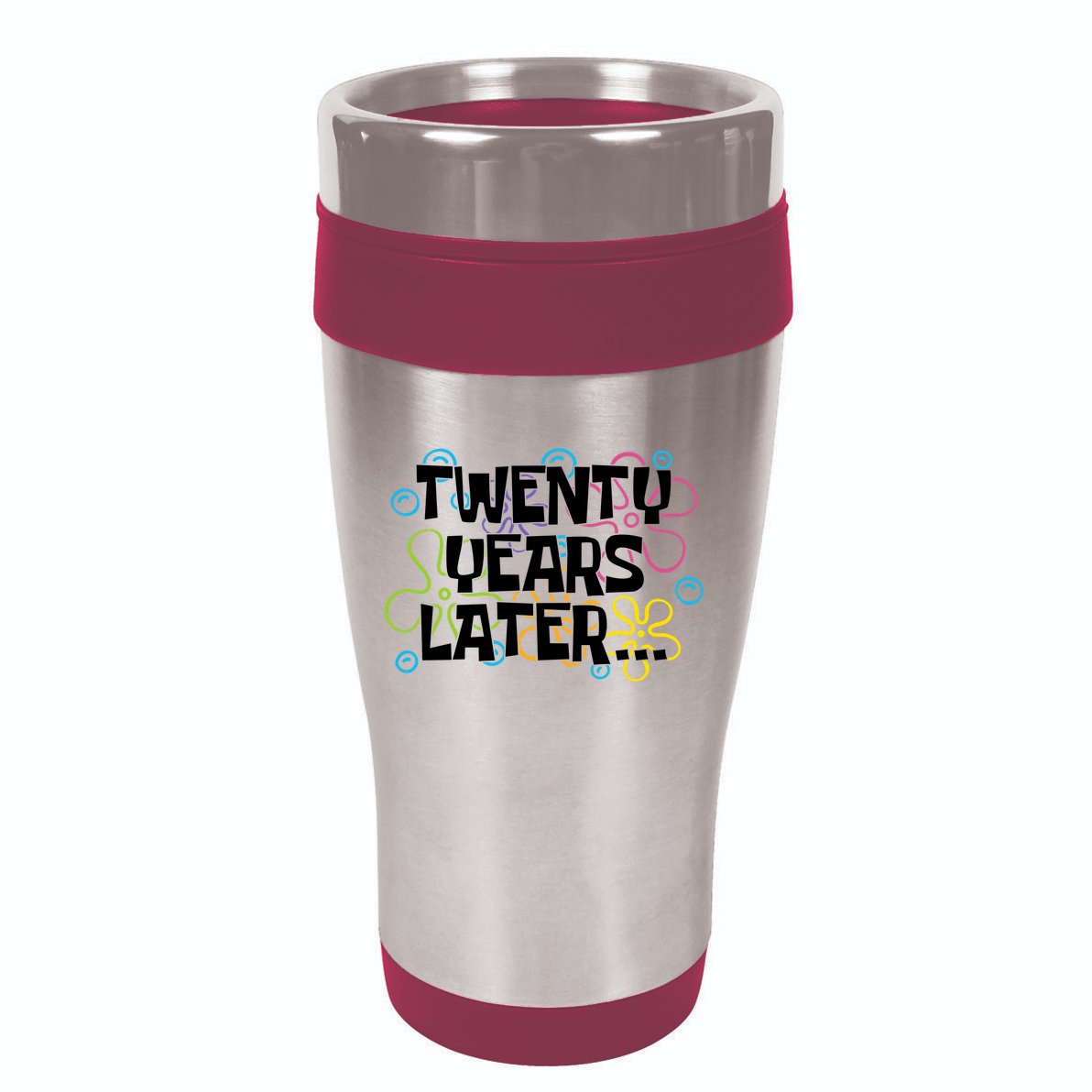 Twenty Years Later Funny 20th Birthday Gift 16oz Travel Tumbler