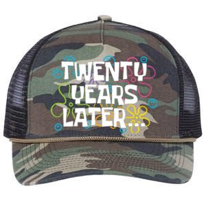 Twenty Years Later Funny 20th Birthday Gift Retro Rope Trucker Hat Cap