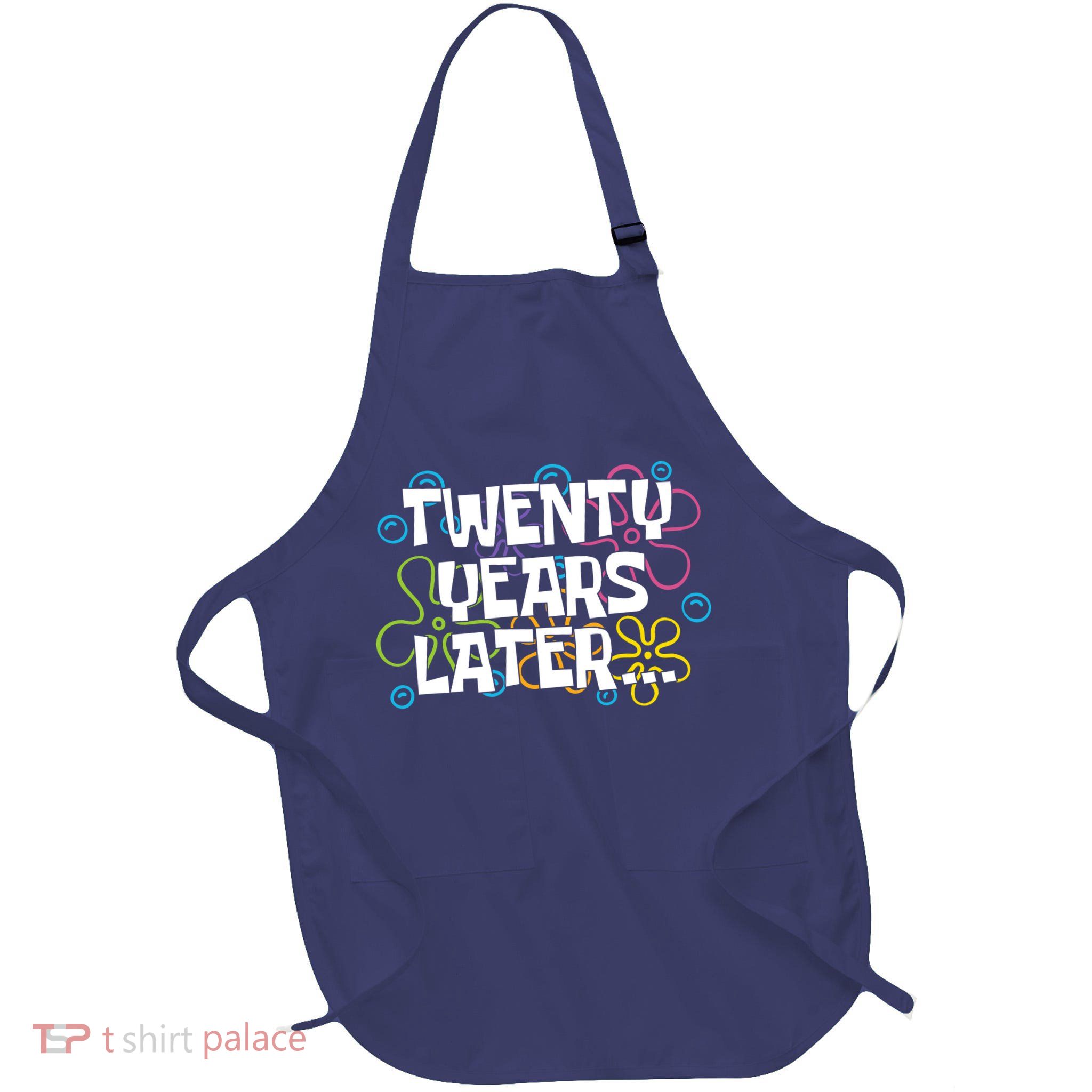 Twenty Years Later Funny 20th Birthday Gift Apron