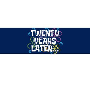 Twenty Years Later Funny 20th Birthday Gift Bumper Sticker