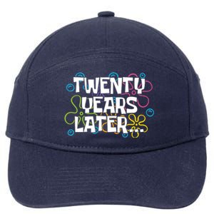 Twenty Years Later Funny 20th Birthday Gift 7-Panel Snapback Hat