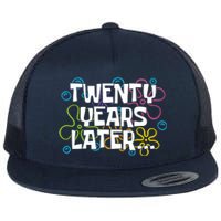 Twenty Years Later Funny 20th Birthday Gift Flat Bill Trucker Hat