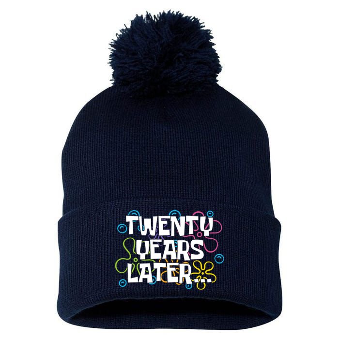 Twenty Years Later Funny 20th Birthday Gift Pom Pom 12in Knit Beanie